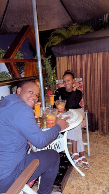 An evening table for two